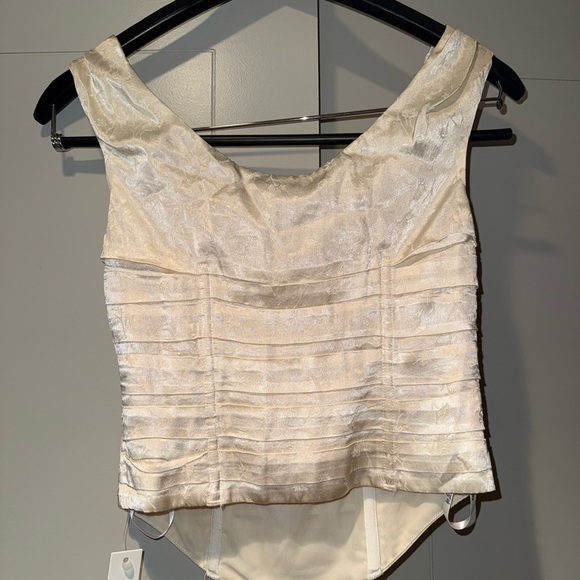 NWT For love and lemons Carla Jacquard Corset top and skirt set size XS - Picture 10 of 15